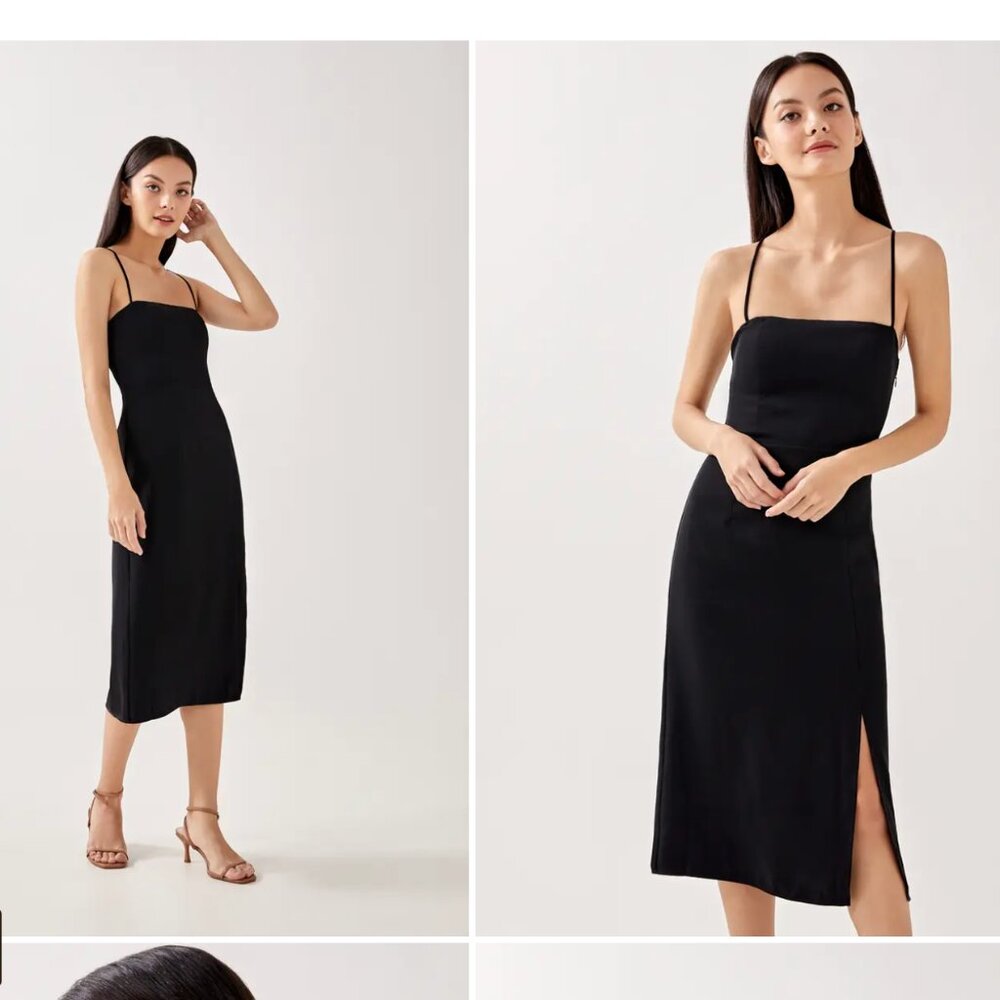 NWT Arlenis Padded Cross Back Dress